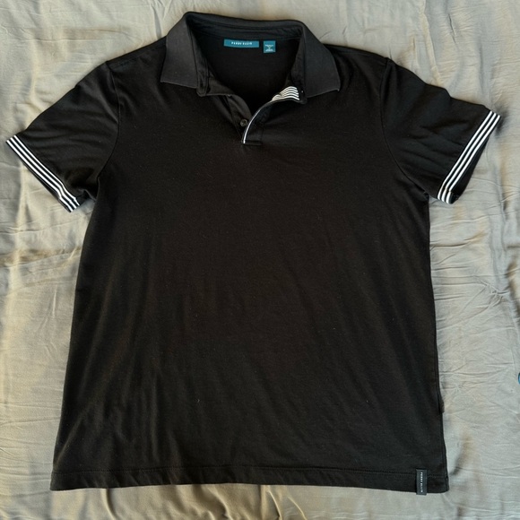 Perry Ellis Black Polo - Picture 2 of 5